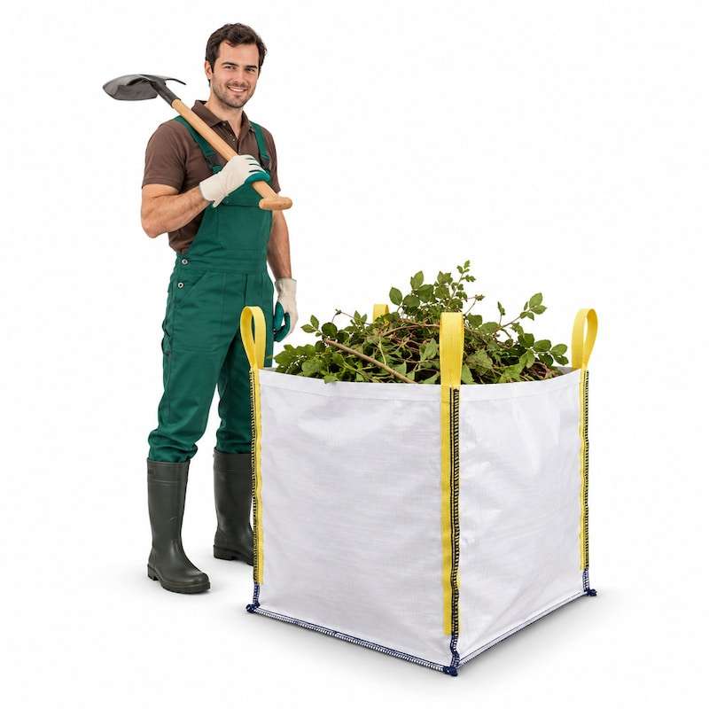 Small Garden waste Bag 80x80x80 cm - 500 L