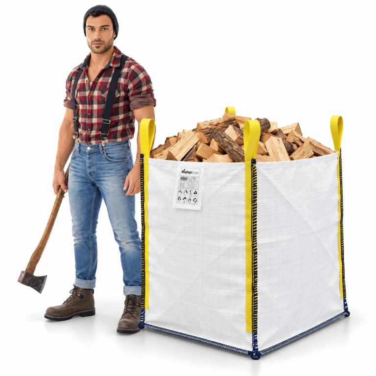 Heavy Duty Solid Log Bag – 1 m³