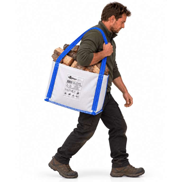 Firewood Carrier Bag 46x46x47 cm | 100 L