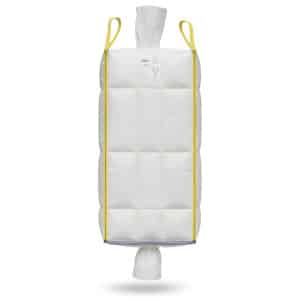 Baffle Q Bag with filling and discharge spout 2m³