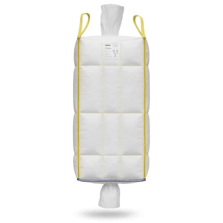 Baffle Q Bag with filling and discharge spout 2m³