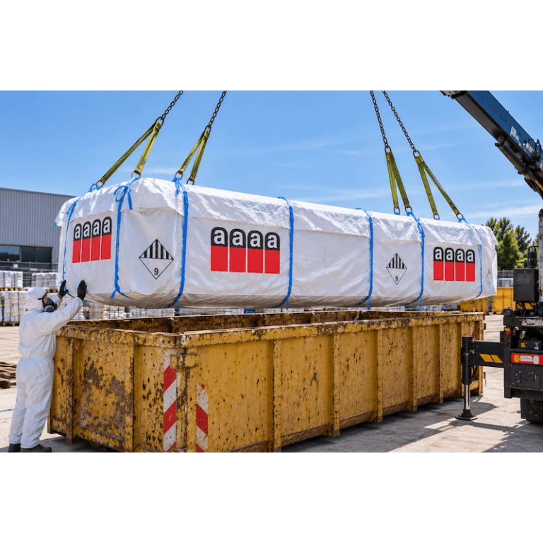 Skip Bag for Asbestos – 17 m³ (Mid-Size) - No liner