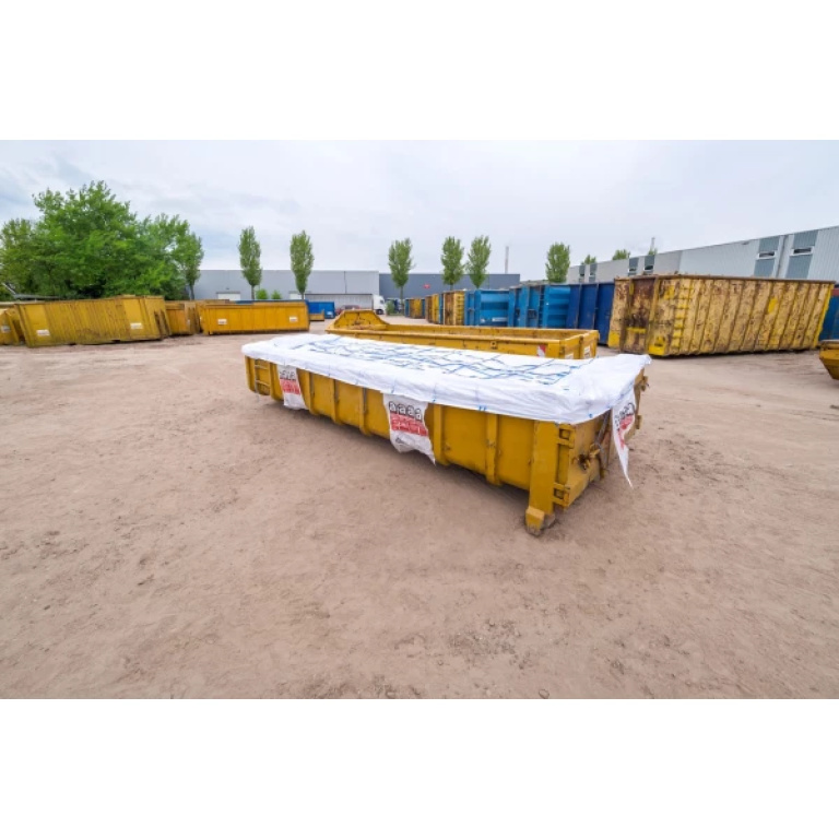 Small asbestos container bag 350x170x115 cm with liner