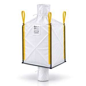 Ton Bag with filling & discharge spout (90x90x110 cm)