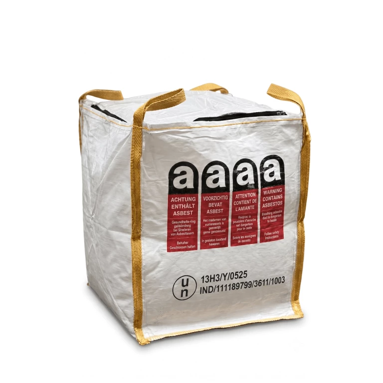 Asbestos Big Bag with zipper